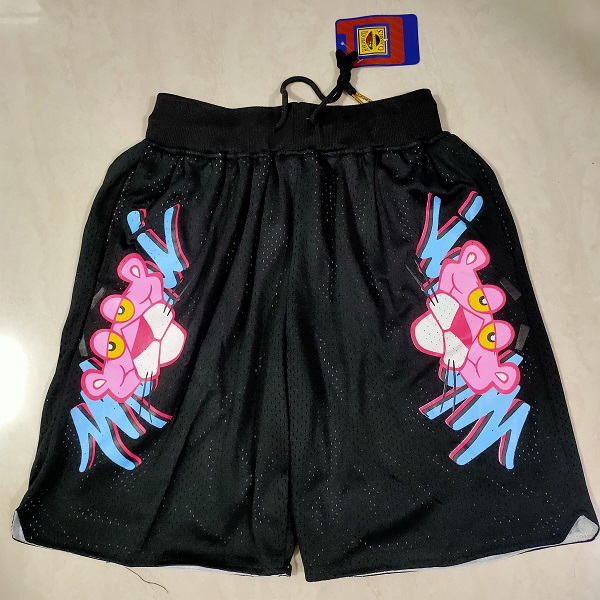 Men NBA 2021 Miami Heat Black Shorts->miami heat->NBA Jersey